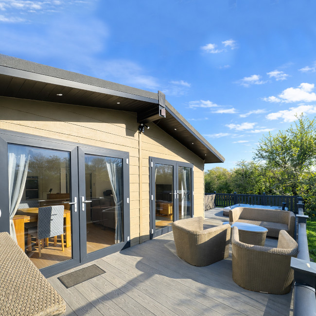 Executive lodge with Hot tub Executive lodge with Hot tub